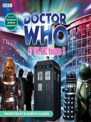 cover image of Doctor Who at the BBC, Volume 3